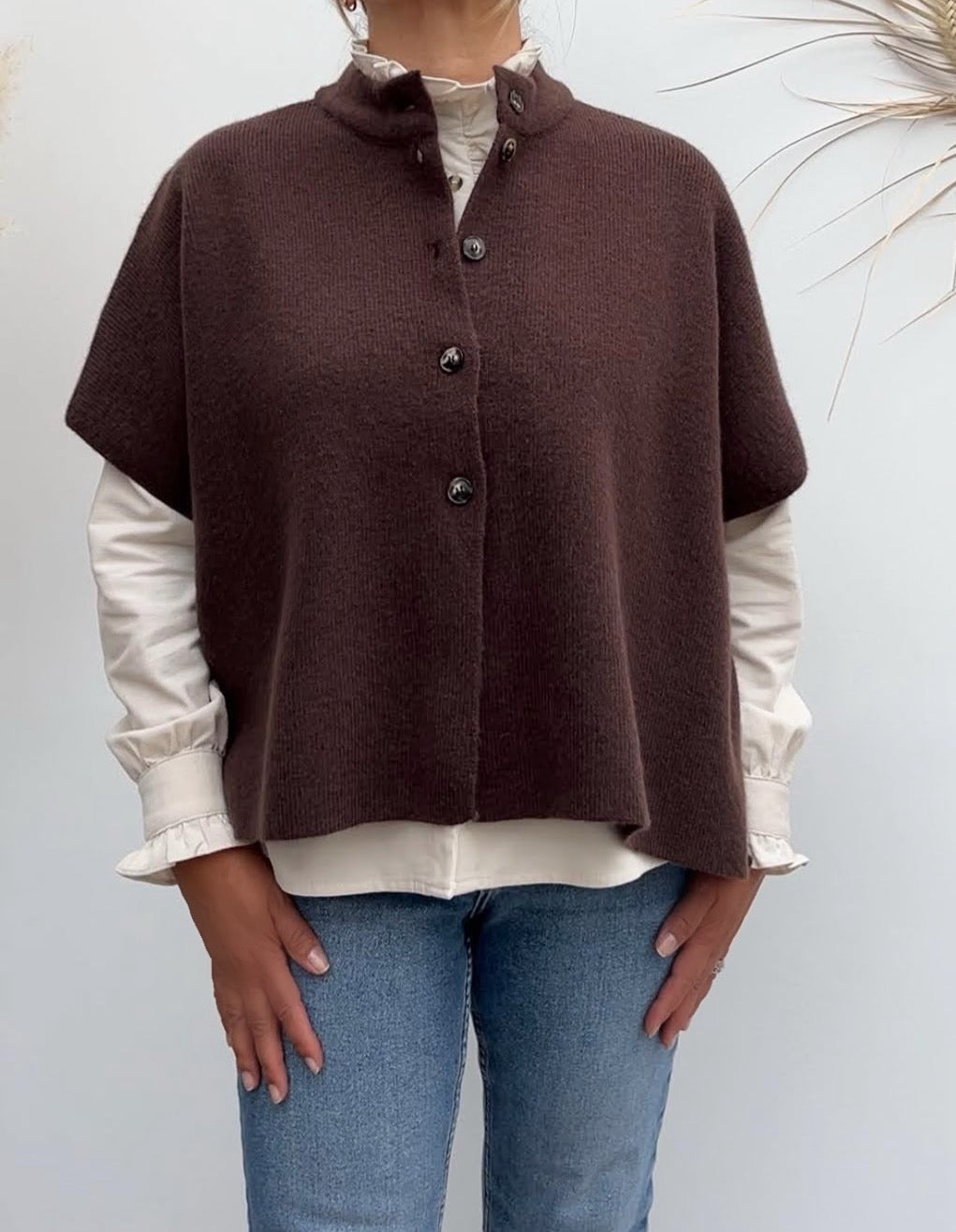 NEW : Gilet SANDRO CHOCO